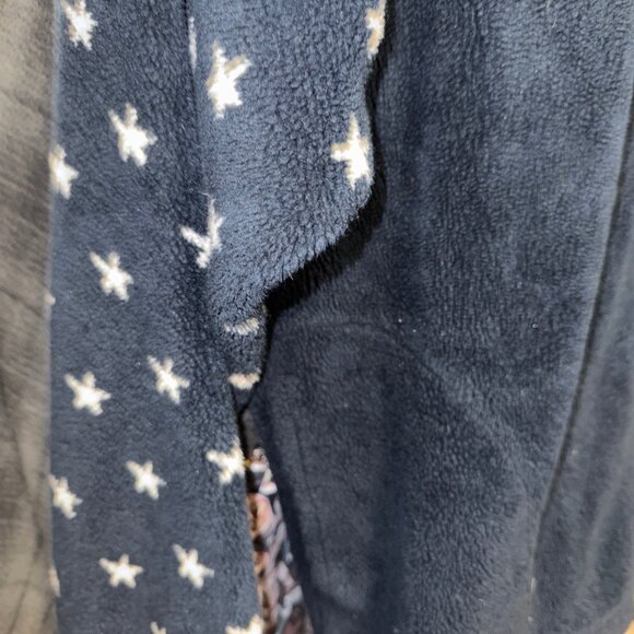 Bear Ridge Vtg Full Zip USA Flag patriot Heavy Fleece Jacket L - Picture 4 of 5